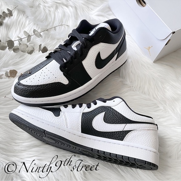 Jordan 1 Low SE Homage Split White Black PRICE FIRM - Picture 3 of 13